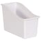 Teacher Created Resources Book Storage Bin, Plastic, White, 6 PK 20425 - alternate 2